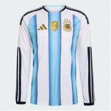 Argentina World Cup 2026 Adult Home Long Sleeve Soccer Jersey Argentina World Cup 2026 Adult Home Long Sleeve Soccer Jersey