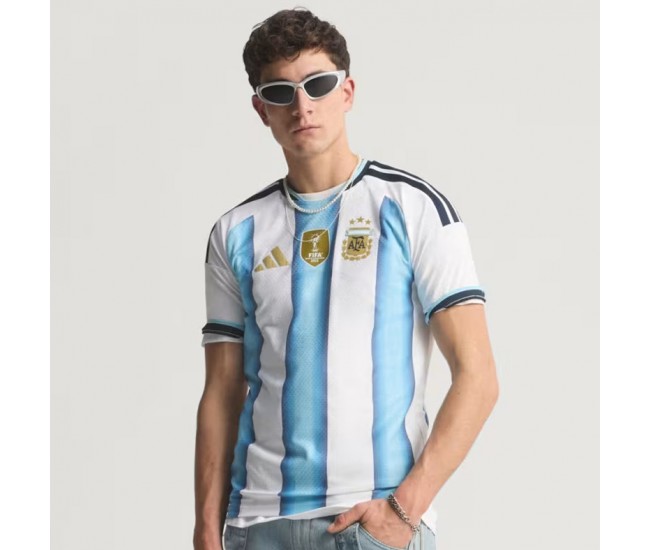Argentina World Cup 2026 Adult Home Authentic Soccer Jersey
