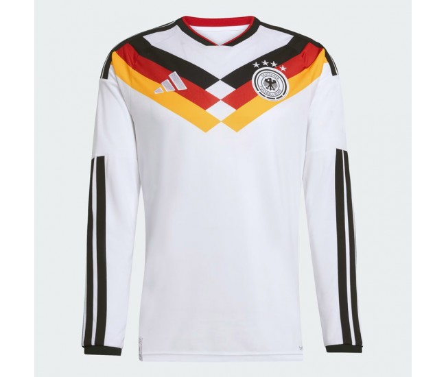 Germany World Cup 2026 Adult Home Long Sleeve Soccer Jersey