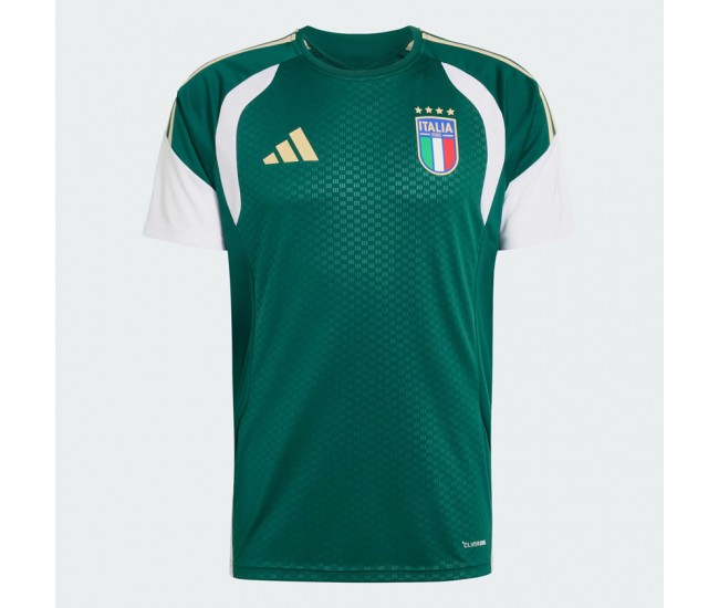 Italy Adult Tiro Training Green Soccer Jersey 2026
